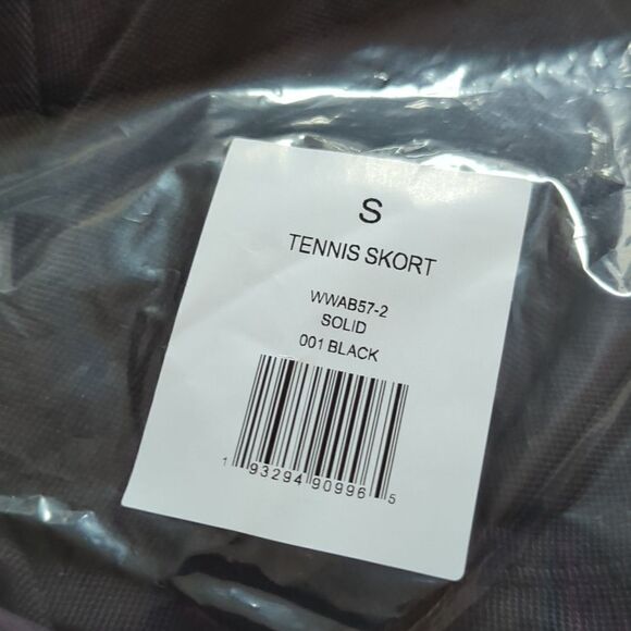 WeWoreWhat Skort Pleated sz S Black NWT Tennis Golf Athleisure Activewear - Picture 6 of 9